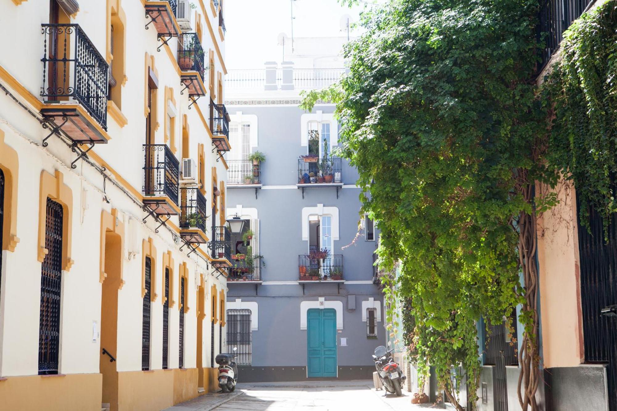 Zona Alameda De Hercules Silencioso Sevilla Exteriör bild