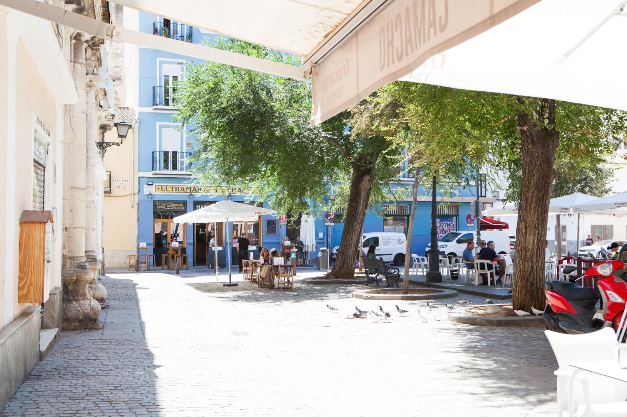 Zona Alameda De Hercules Silencioso Sevilla Exteriör bild